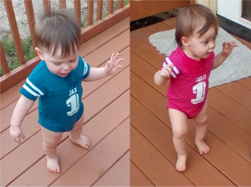Football Jersey Onesies